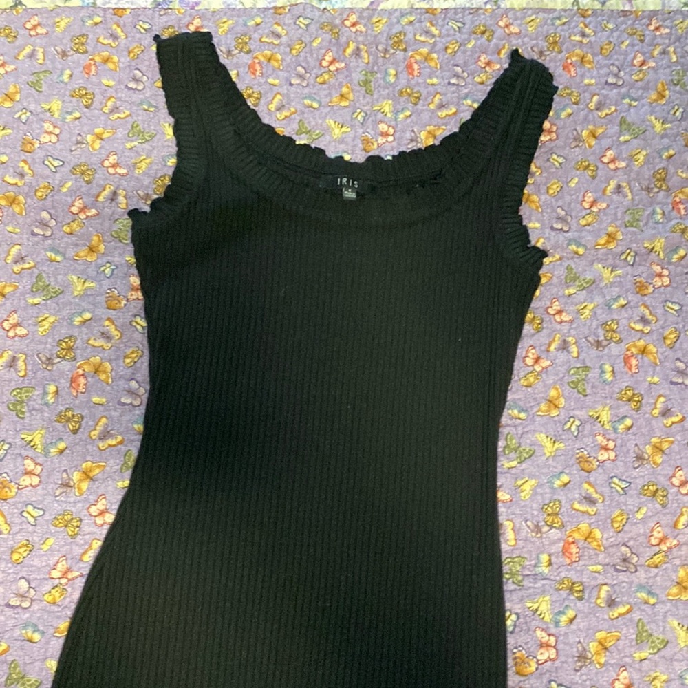 Black Ross Bodycon Dress